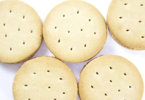 Sandwich biscuits Stock Photos