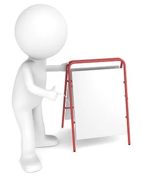 Sandwich Board. Stock Illustration