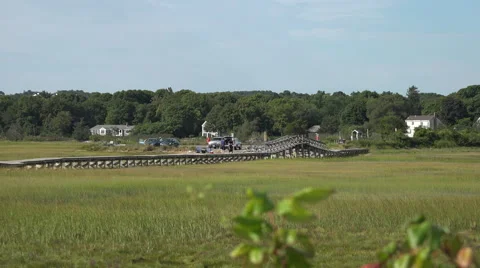 Sandwich Boardwalk Cape Cod Stock Footage 41659497