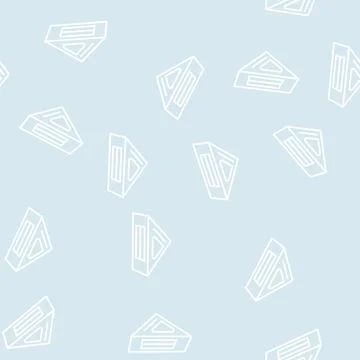 Sandwich box line seamless pattern Stock Illustration