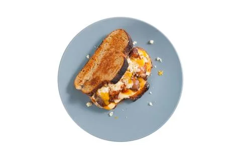 Sandwich with cheese and chicken Stock Photos