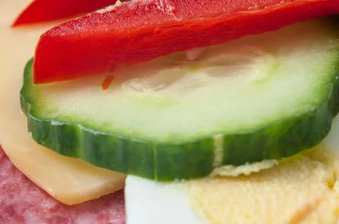 Sandwich close up Stock Photos
