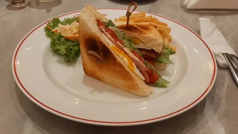 Sandwich, Closeup Vidéo 342285631