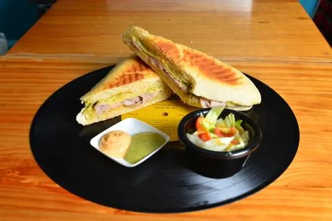 Sandwich de solomillo Stock Photos