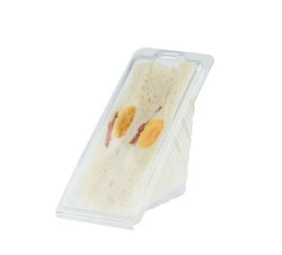 Sandwich with egg and ham Stock Photos