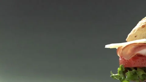 A sandwich Stock Footage 8570808