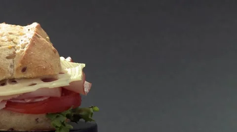 A sandwich Stock Footage 8570809