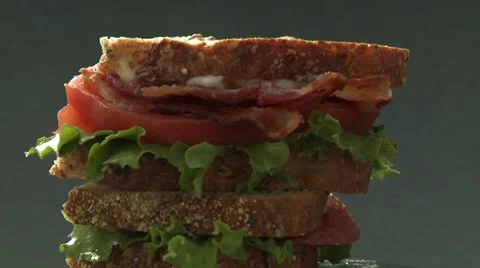 Sandwich Stock Footage 8570813