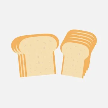 Sandwich with fried egg and bread toast Stock Illustration