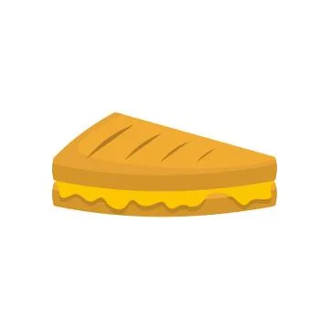 Sandwich icon, flat style イラスト素材