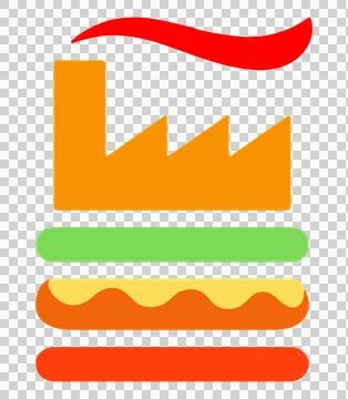 Sandwich icon, vector illustration 스톡 일러스트