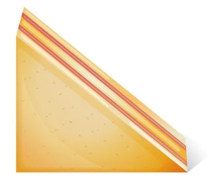 A sandwich Stock Illustration