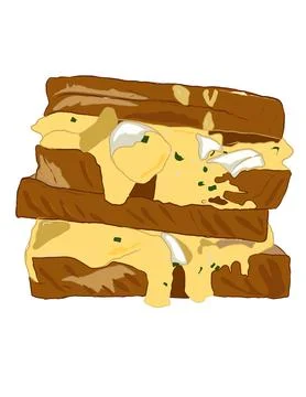 Sandwich Stock Illustration