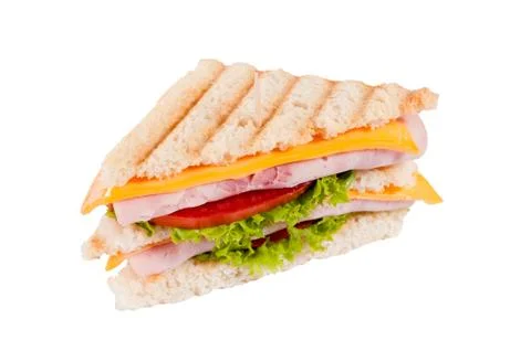 Sandwich isolated Stock Photos