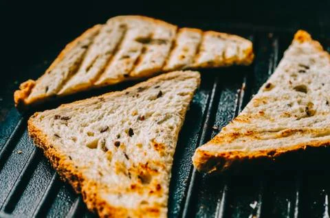 Sandwich In Pan Stock Photos