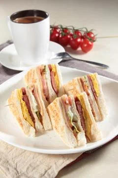 Sandwich Foto stock