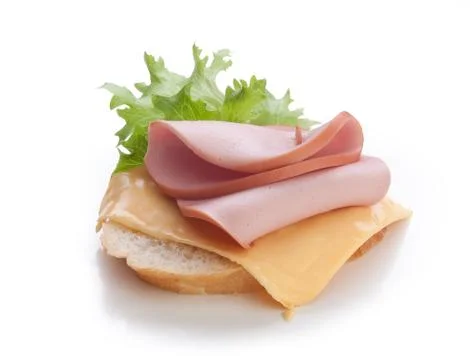 Sandwich with sausage Foto stock