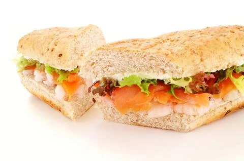 Sandwich selection Stock Photos