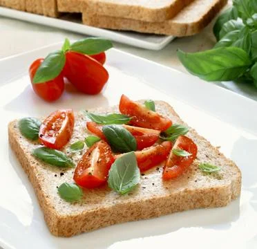 Sandwich selection Stock Photos