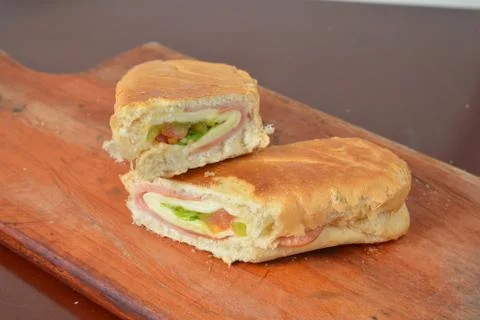 Sandwich sencillo Stock Photos