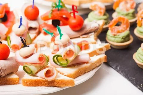 Sandwich snack mealtime Stock Photos
