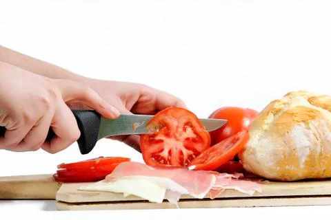 Sandwich stuffed Foto stock