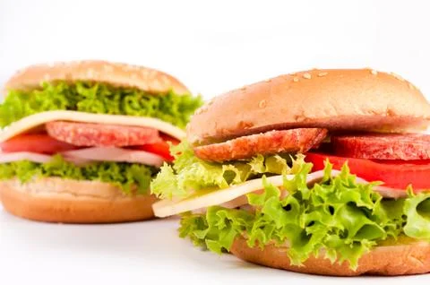Sandwich time Stock Photos