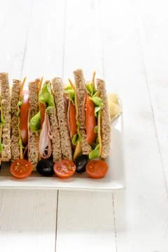 Sandwich time Stock Photos