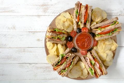 Sandwich time Stock Photos