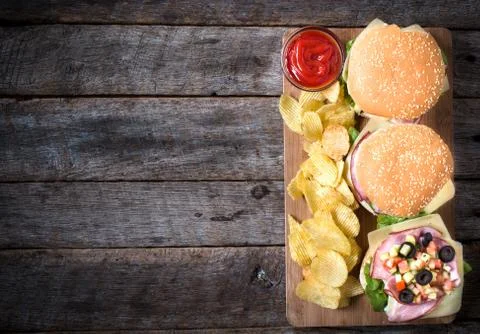 Sandwich time Stock Photos