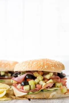 Sandwich time Stock Photos