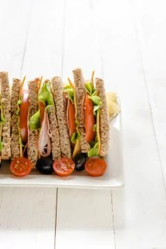 Sandwich time Stock Photos