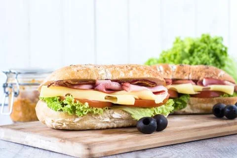 Sandwich time Stock Photos