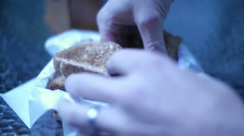 Sandwich Timelapse 02 Stock Footage 10714784