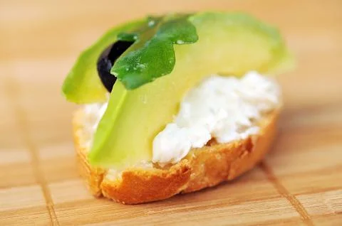 Sandwich of toasted bread Stock Photos