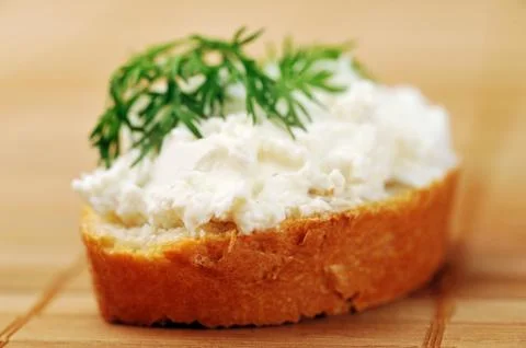 Sandwich of toasted bread Stock Photos