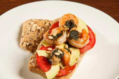 Sandwich with vegetables Stock-Fotos