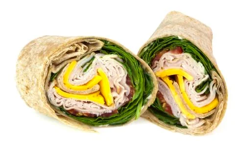 Sandwich wrap Stock-Fotos