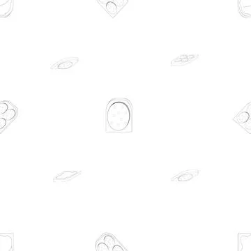 Sandwiches pattern Illustrazione stock