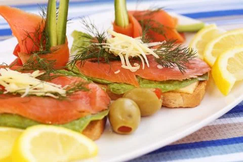 Sandwiches Stock Photos
