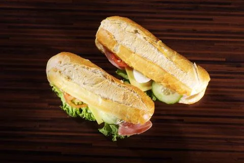Sandwiches Foto stock