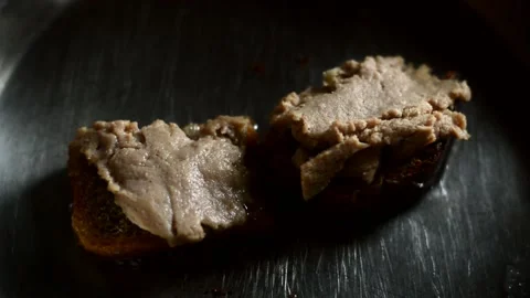 Sandwiches with rye bread Video stock 302098126
