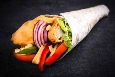 Sandwichwrap Stock Photos