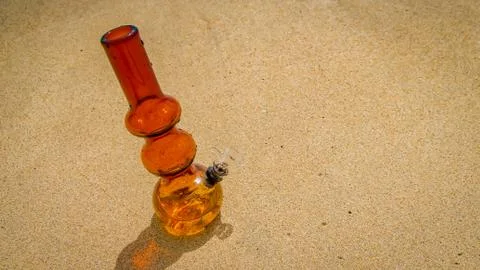 Sandy Beach Bong Stock Photos