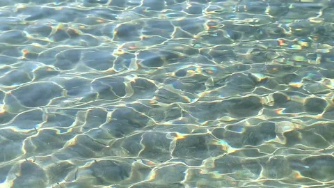 Sandy beach, clean sea water Stock Footage 84923609