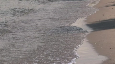 Sandy Beach Coastline 스톡 동영상 736932