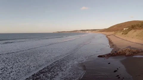 Sandy Beach in Devon 動画素材 44753669