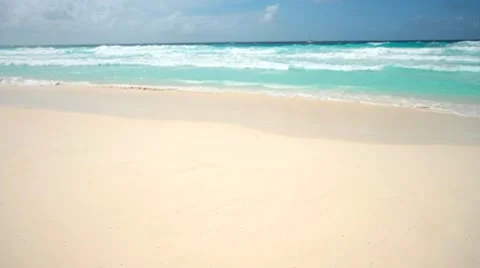Sandy beach Stock Footage