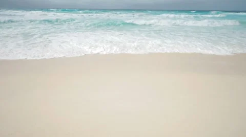 Sandy beach Stock Footage