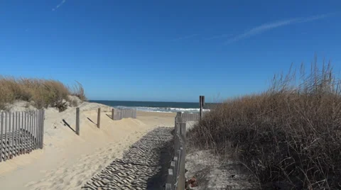 Sandy beach Stock Footage 32414878